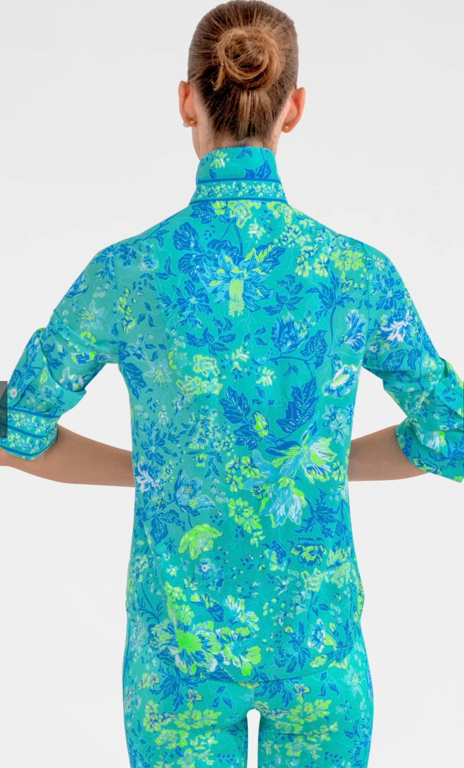 Boyfriend Shirt-English Garden
