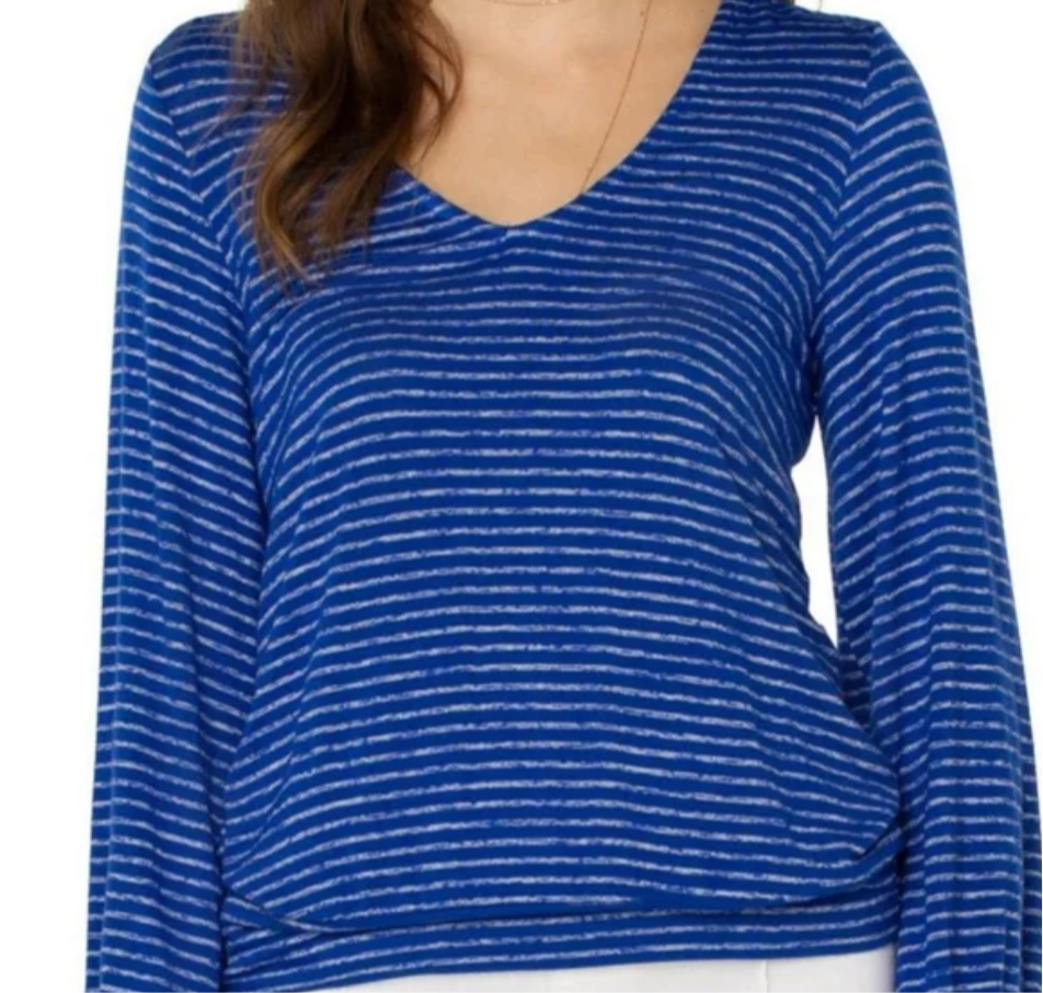 Twist Back L/S Knit Top