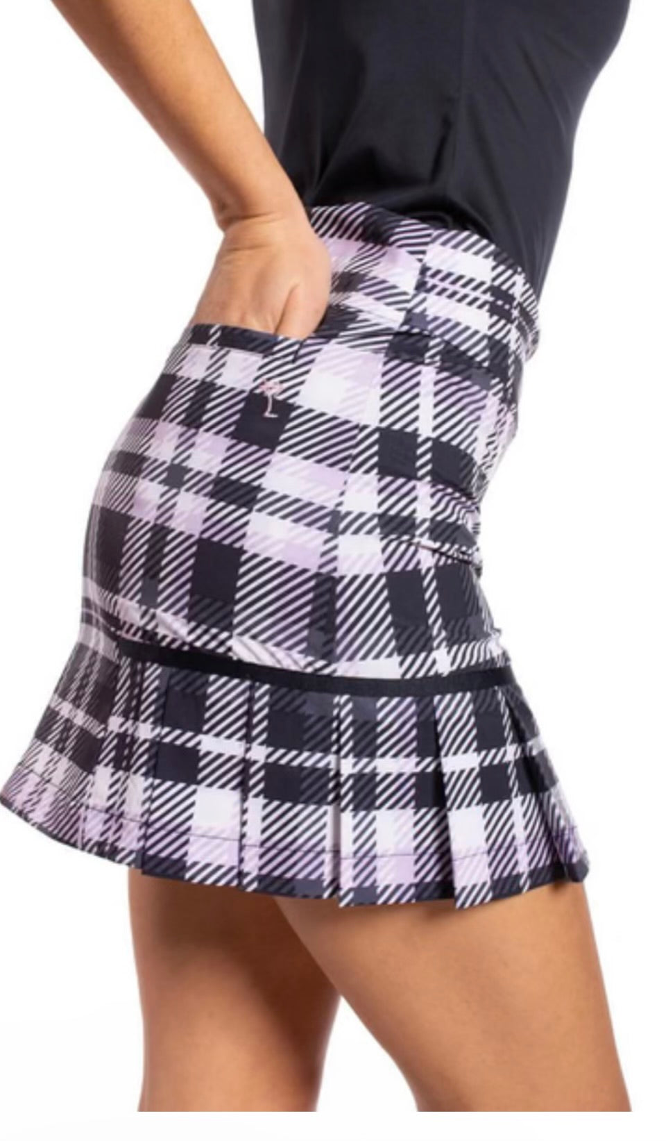 Performance Side Pleat Skort
