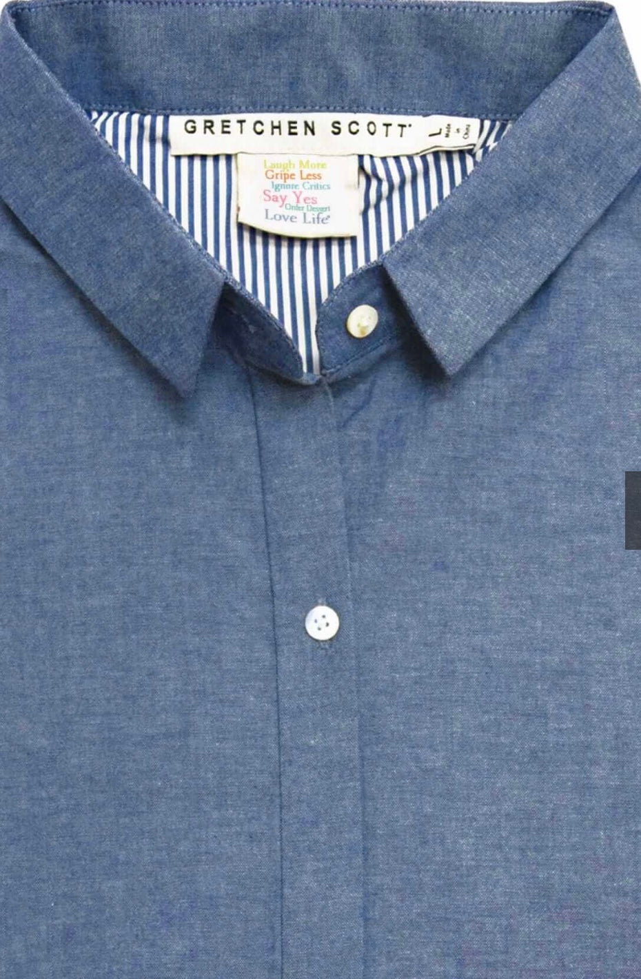 Chambray Priss Blouse