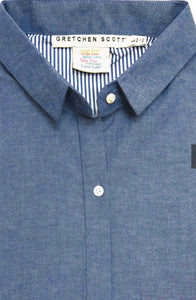 Chambray Priss Blouse