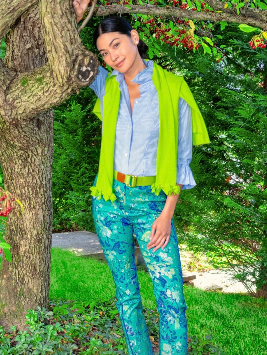 Gripeless Pant-English Garden