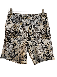 Lulu-B ® Printed Pull-On Short W/Side Vent