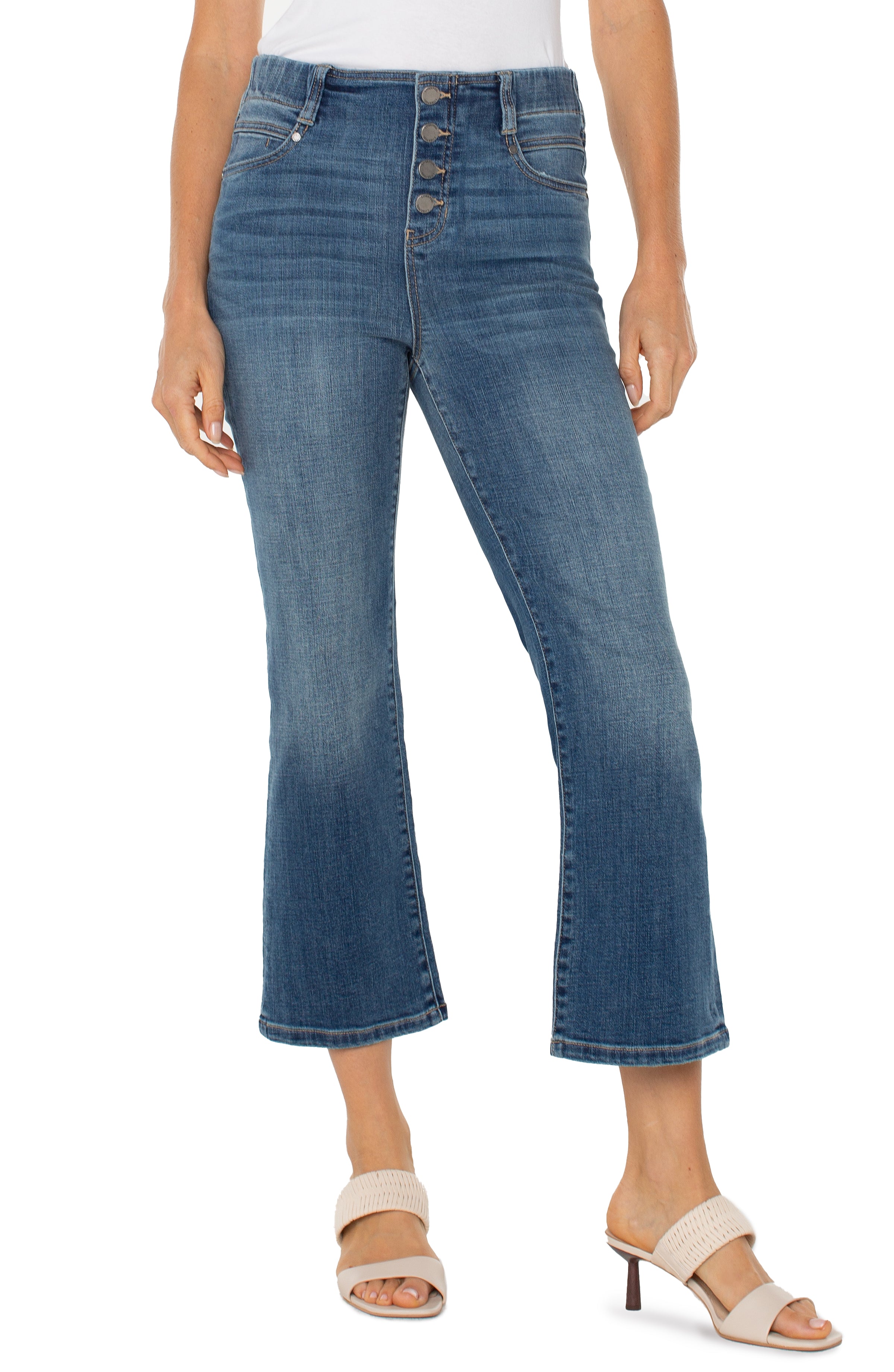 Gia Glider Crop Flare
