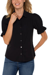 Snap Front Knit Shirt