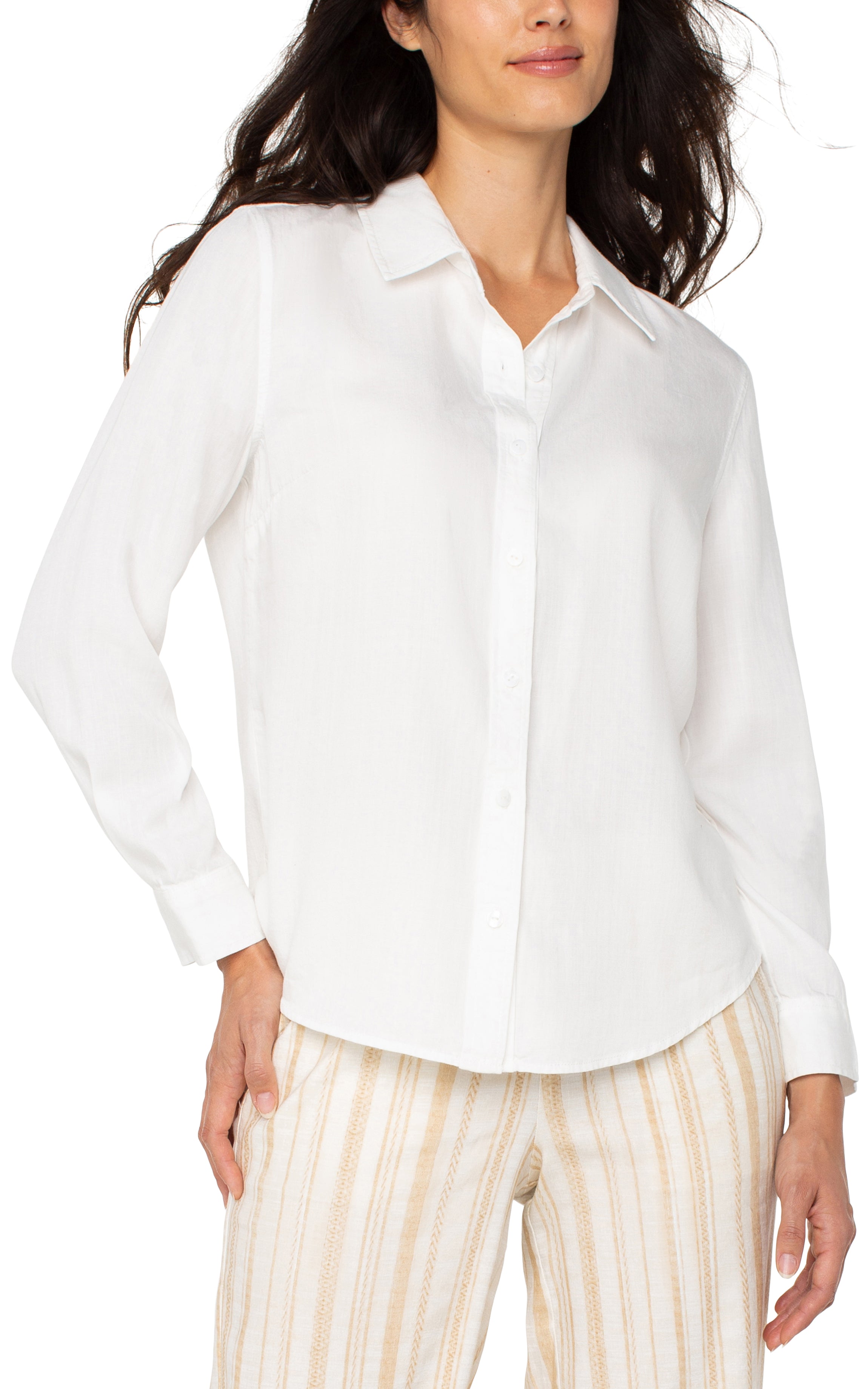 Long Sleeve Woven Shirt