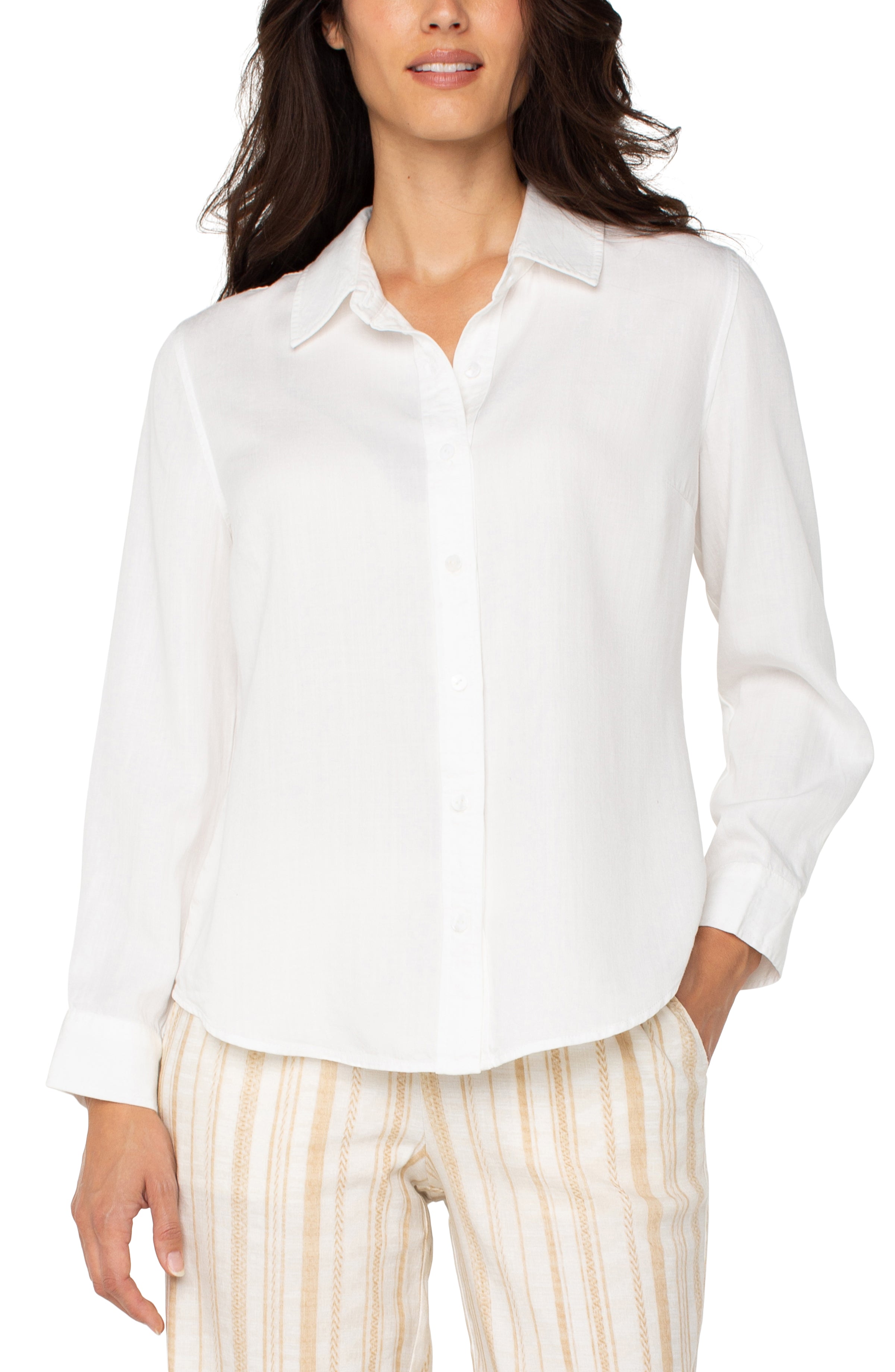 Long Sleeve Woven Shirt