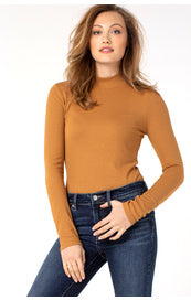 Mock Neck L/S Top