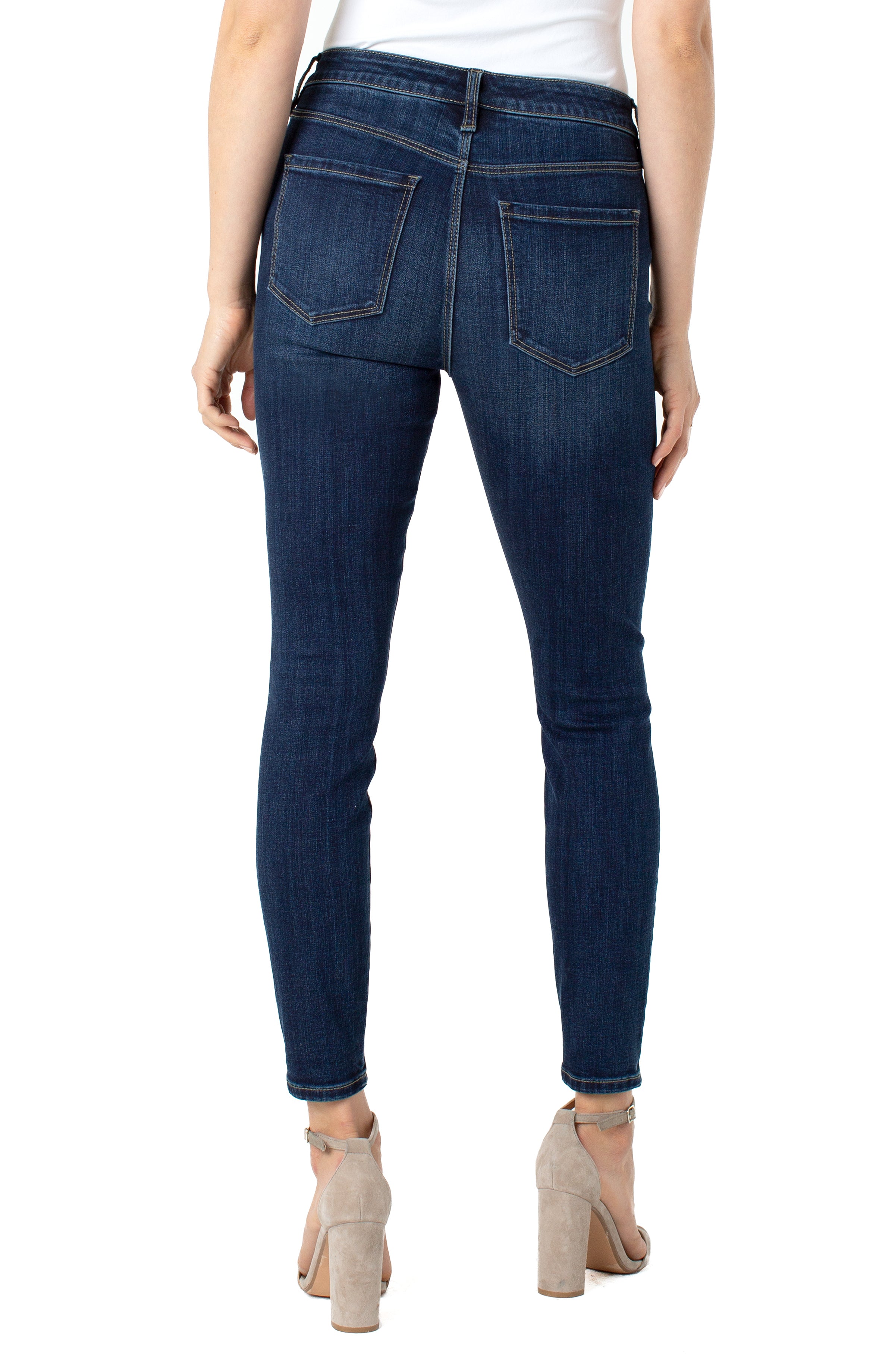 Abby hi-rise ankle skinny 28" inseam