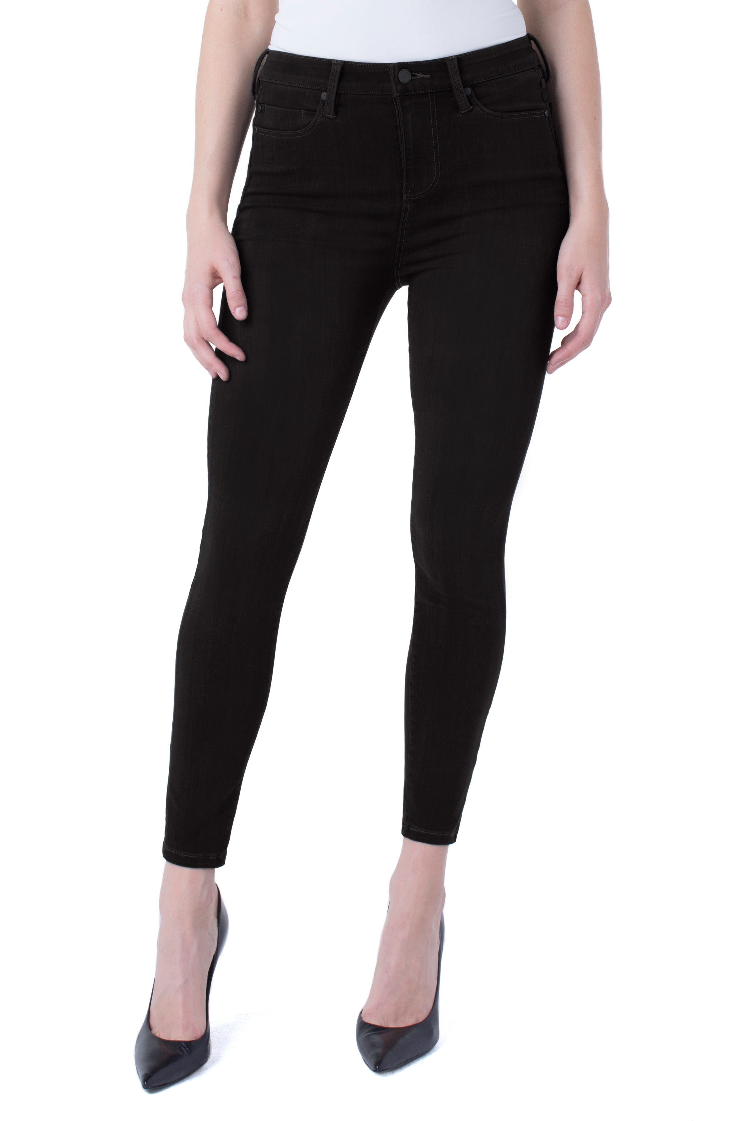 Abby High Rise Ankle Skinny